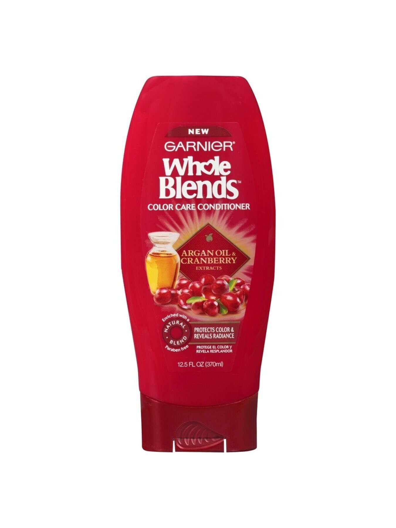 garnier hair conditioner whole blends argan oil cranberry conditioner 370 ml 603084459414 t1